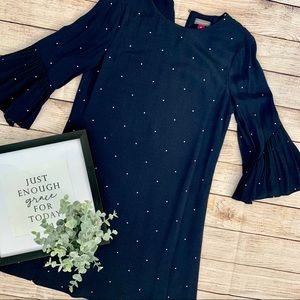 Vince Camuto Sapphire Bloom Petite Dress